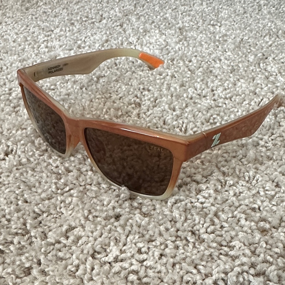 POLARIZED Zeal Brown/Orange Sunglasses